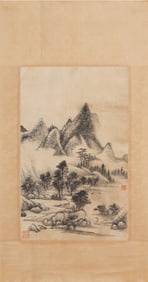 Anonymous ink landscape