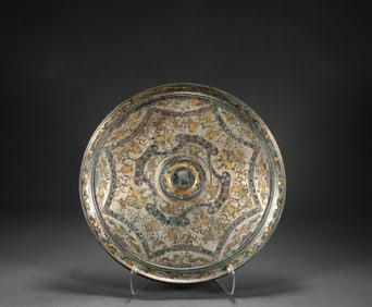 Bronze and silver mirror during the Warring States period