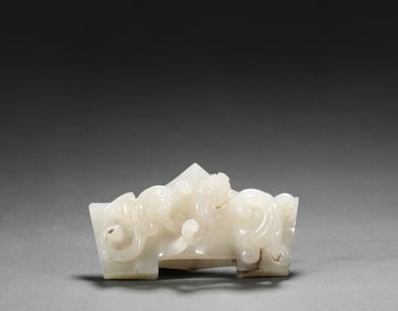 Hetian jade sword ornaments during the Warring States period