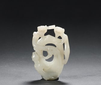 Han Dynasty Hetian jade chicken heart Pei