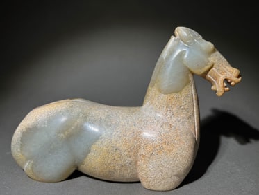 TANG DYNASTY JADE HORSE