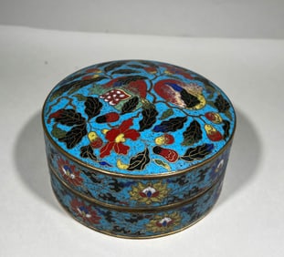 MING DYNASTY CLOISONN? COVERED BOX