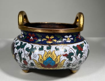 MING DYNASTY CLOISONN? INCENSE BURNER