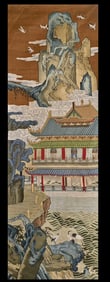QING DYNASTY KESI LANDSCAPE PAINTING