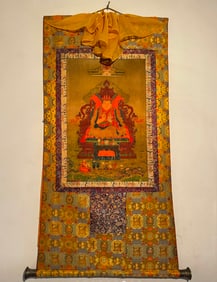 QING DYNASTY THANGKA