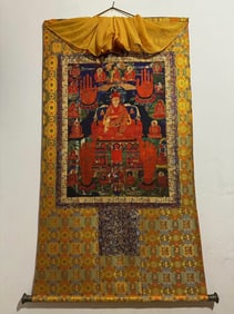 QING DYNASTY THANGKA