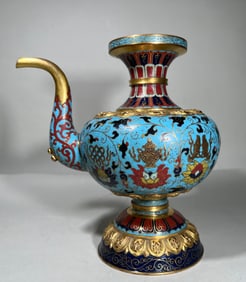MING DYNASTY CLOISONNE SPRAY POT