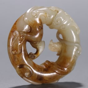 WARRING STATES DRAGON AND PHOENIX WALL