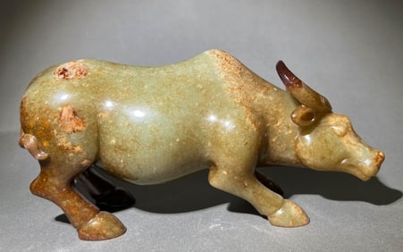 MING DYNASTY JADE OX
