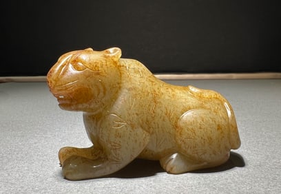 MING DYNASTY HOTAN JADE TIGER
