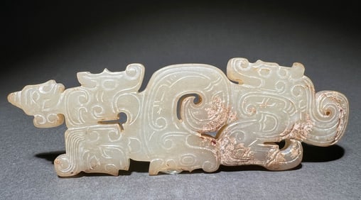 WARRING STATES PERIOD HETIAN JADE ACCESSORIES