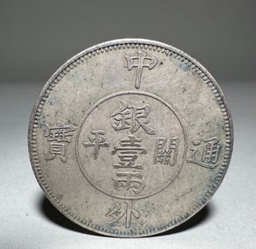 QING DYNASTY SILVER COINS