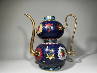 MING DYNASTY CLOISONNE EWER