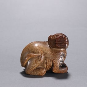 MING DYNASTY JADE BEAST