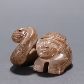 WARRING STATES JADE TIGER