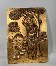 MING DYNASTY GILT BRONZE IMAGE OF BUDDHA MOTHER