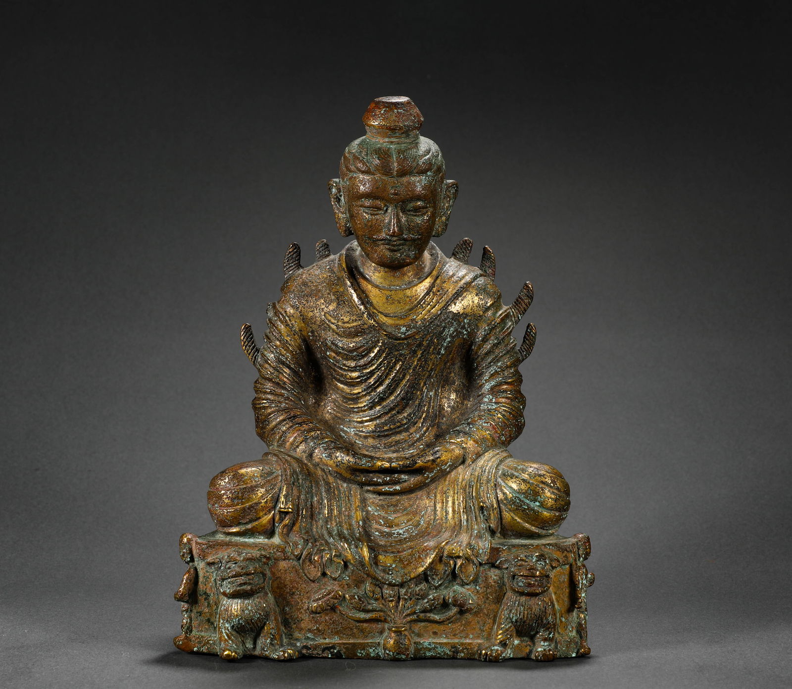 Northern Wei Dynasty Bronze Gilt Buddhist Statues (1 of 9)