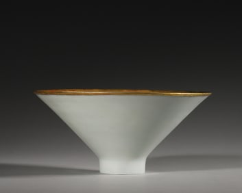 A flower patterned Hutian kiln porcelain cup,Song Dynasty,China