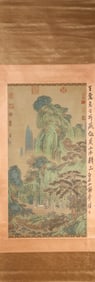 A Chinese landscape painting, Chouying mark,Ming Dynasty,China