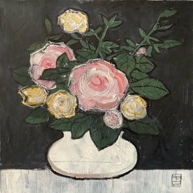 Oil painting by Chang Yu