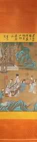 A Chinese figure painting, Chouying mark,Ming Dynasty,China