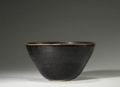 A black glaze porcelain cup,Song Dynasty,China,Song Dynasty,China