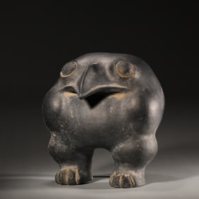 A xiao shaped ceramic pot,The Majiayao Culture Period,China