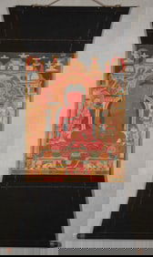 A thangka,Ming Dynasty,China