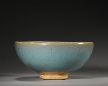 A Jun kiln red splashed porcelain bowl,Yuan Dynasty,China,Yuan Dynasty,China