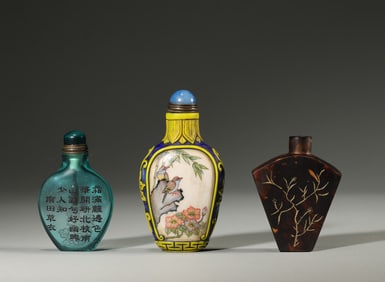 A set of snuff bottles,Qing Dynasty,China,Qing Dynasty,China