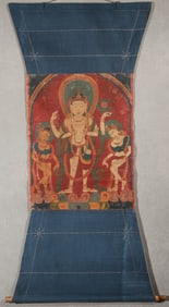 A thangka,Ming Dynasty,China