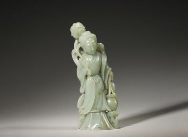 A Hotan Jade human,Qing Dynasty,China