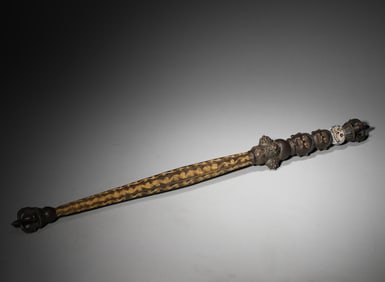 A copper vajvakilaka,Qing Dynasty,China