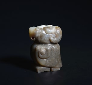 SHANG DYNASTY JADE BEAST