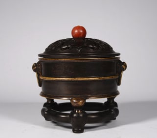 MING DYNASTY COPPER INCENSE BURNER