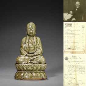 Longquan Kiln Buddha Statue