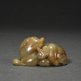 Jade Auspicious Beast Carvings