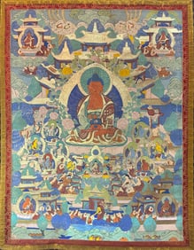 THANGKA?PANEL?OF?SHAKYAMUNI