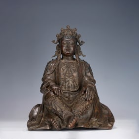 Bronze Bodhisattva Statue