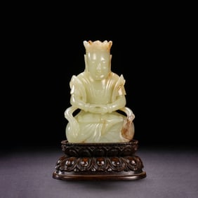 White Jade Buddha