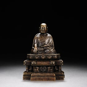 Bronze Guru Statue