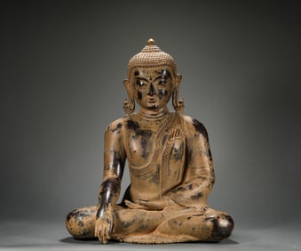Ming Dynasty Copper Buddha Statue