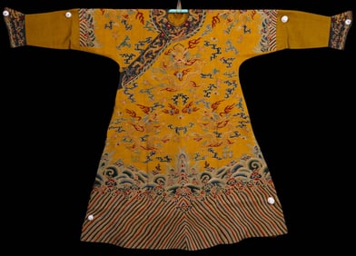 Qing Dynasty Kesi Dragon Robe