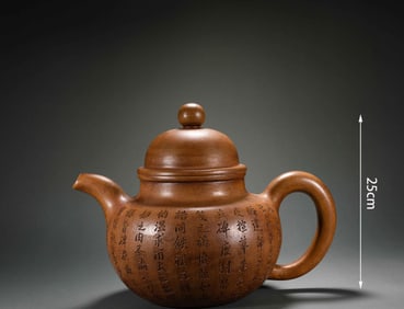 Qing Dynasty Famous Zisha Pot