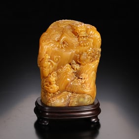 QING DYNASTY TIANHUANG STONE SEAL