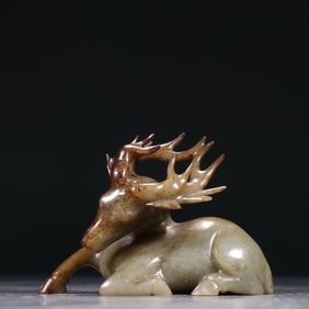MING DYNASTY HOTAN JADE DEER
