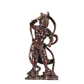 GILDED HERCULES FROM THE TANG DYNASTY