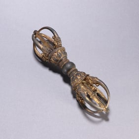 MING DYNASTY YONGLE GILDED RITUAL INSTRUMENT