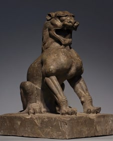 TANG DYNASTY STONE LION