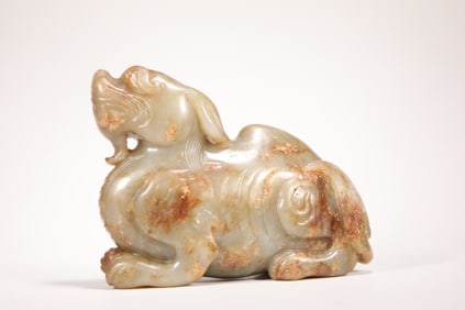 MING DYNASTY JADE BEAST